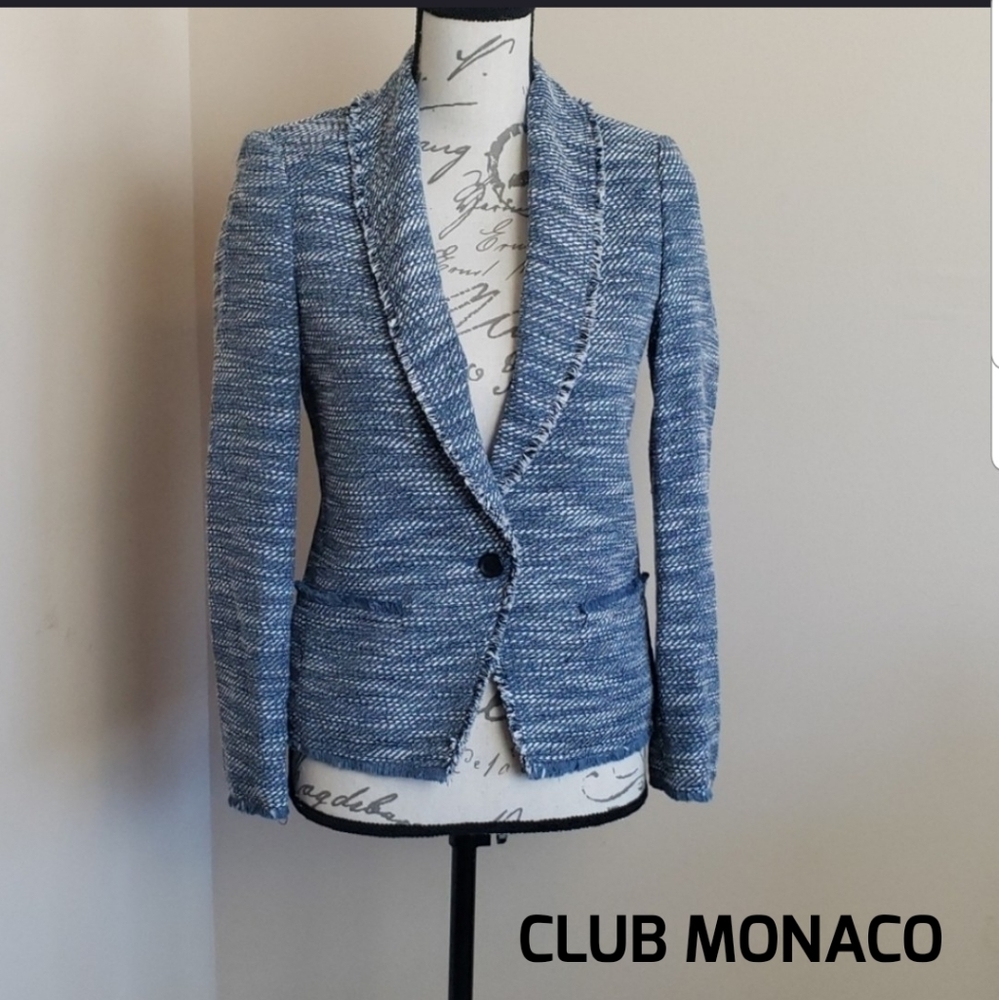 🆕️Club Monaco tweed blazer